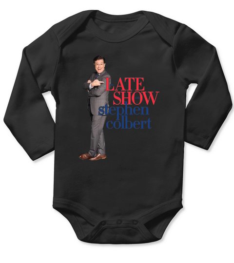 Late Show Stephen Colbert Long Sleeve Baby One-Piece