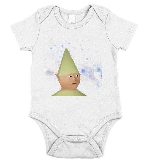 Gnome Child Dank Memes - Meme Tshirt Short Sleeve Baby One-Piece