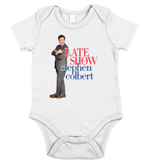 Late Show Stephen Colbert Short Sleeve Baby One-Piece