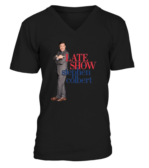 Late Show Stephen Colbert V-Neck T-shirt