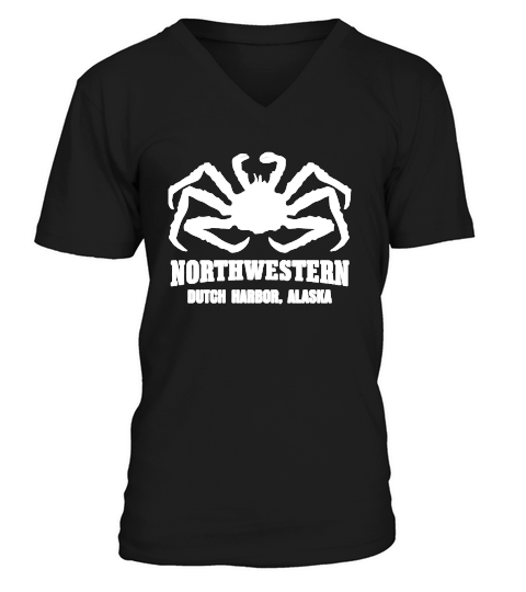 NORTHWESTERN DEADLIEST DUTCH WHITE V-Neck T-shirt