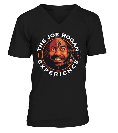 The Joe Rogan face experience V-Neck T-shirt
