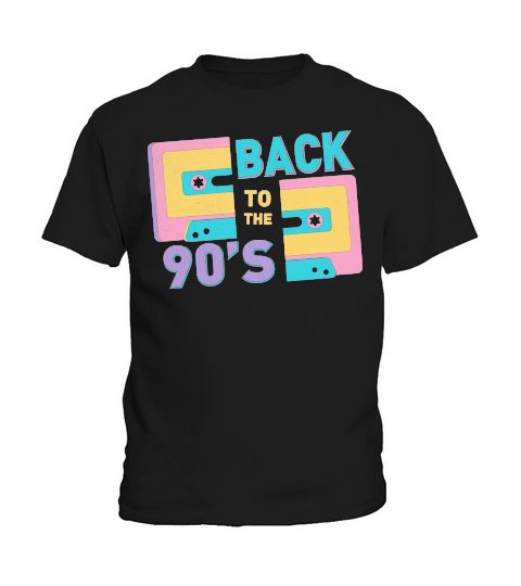 90s Cassette Tape Vintage Kids T-Shirt