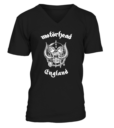 Motorhead England War Pig V-Neck T-shirt