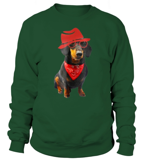 Awesome Crusoe The Celebrity Dachshund ,Dachshund Crusoe Kute Sweatshirt Unisex