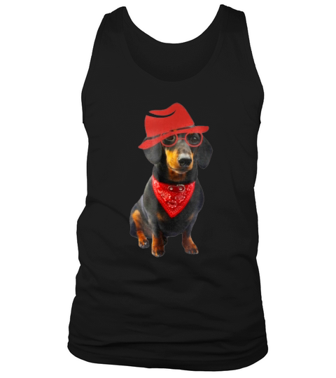 Awesome Crusoe The Celebrity Dachshund ,Dachshund Crusoe Kute Tank Top Unisex