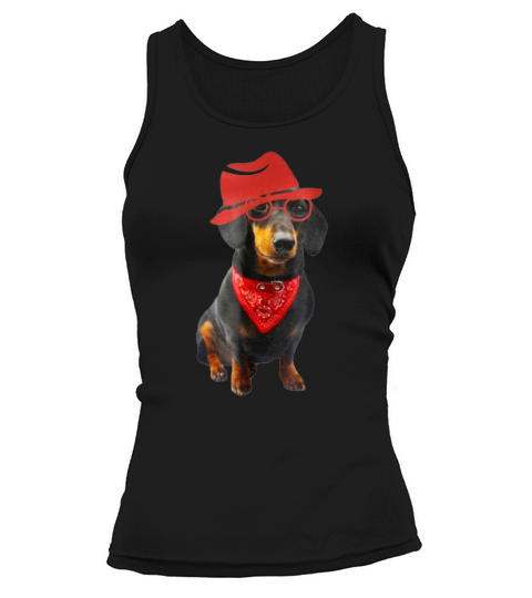 Awesome Crusoe The Celebrity Dachshund ,Dachshund Crusoe Kute Tank top Woman