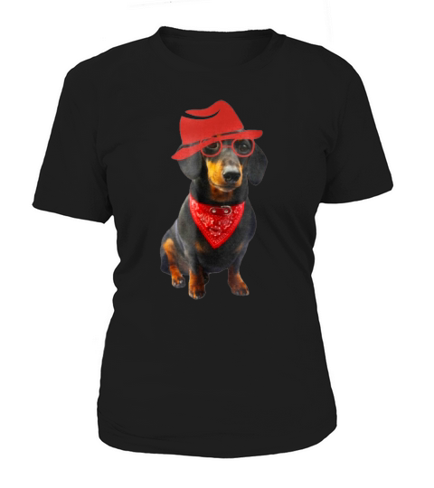 Awesome Crusoe The Celebrity Dachshund ,Dachshund Crusoe Kute Women's T-Shirt