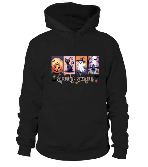 Spooky Season Vintage Halloween Hoodie Unisex
