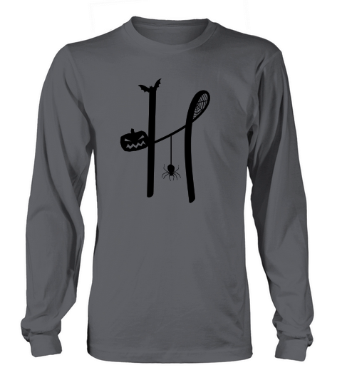 Halloween Alphabets Clipart H Long sleeved Unisex