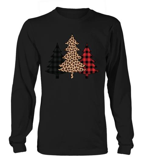 Xmas Tree Holiday Sublimation Long sleeved Unisex