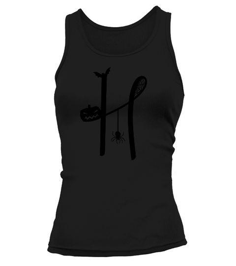 Halloween Alphabets Clipart H Tank top Woman