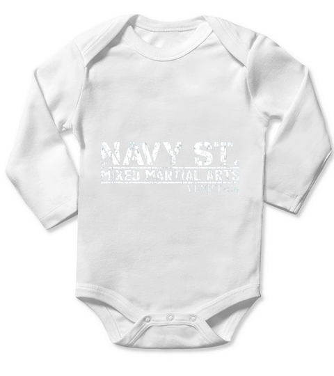 Navy Street Kingdom MMA Mixed Martial Arts Long Sleeve Baby One-Piece