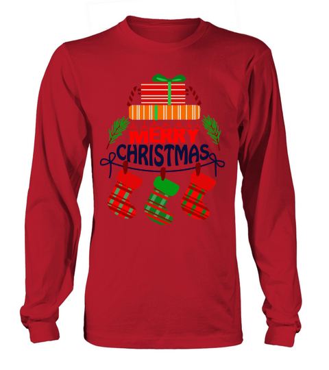 Christmas Day Design Long sleeved Unisex