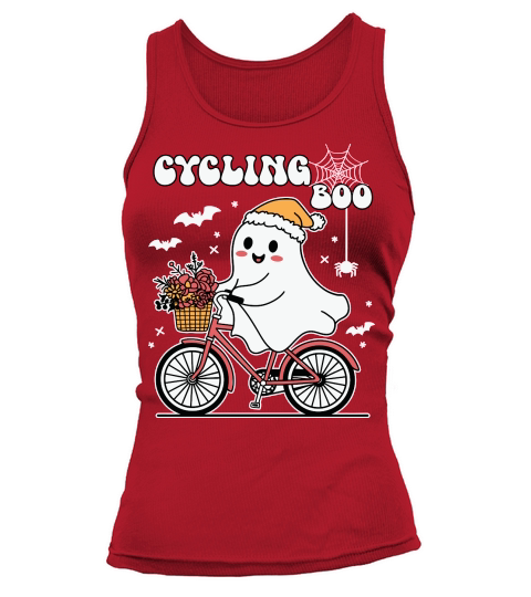 Cycling Boo Halloween Cycopath Club Tank top Woman