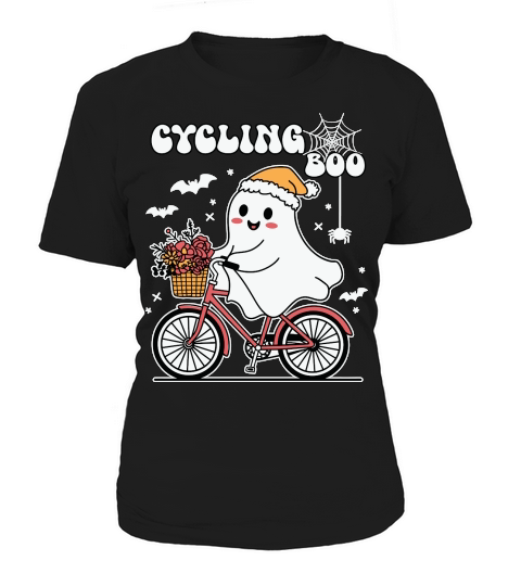 Cycling Boo Halloween Cycopath Club Women's T-Shirt