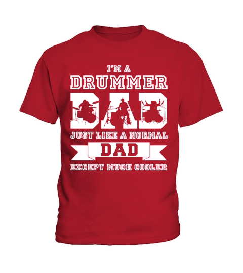 Im a drummer dad Kids T-Shirt