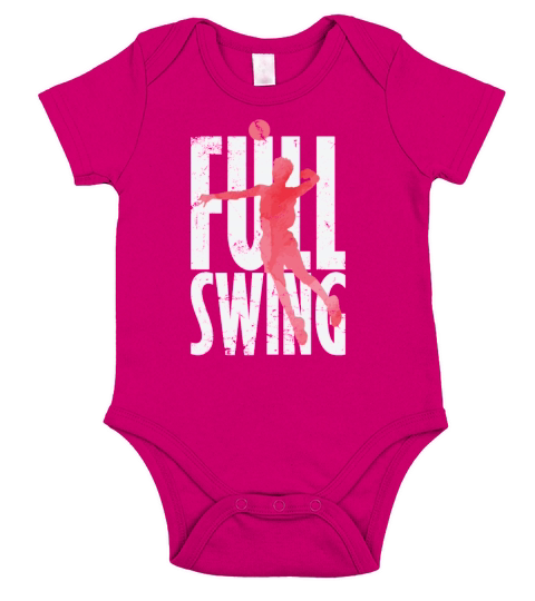Full Swing Volleyball Short Sleeve Baby One-Piece