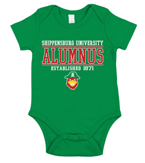 Shippensburg university Alumnus established 1871 Short Sleeve Baby One-Piece