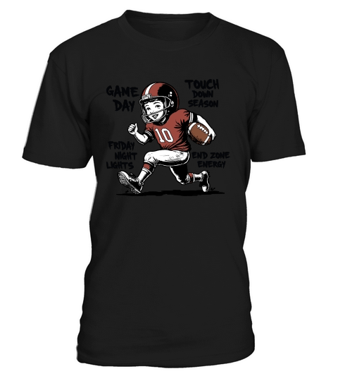 Touchdown Season Vintage Football Player T-Shirt Unisex