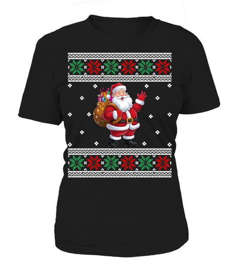Funny Santa Gifts Christmas Ugly Women's T-Shirt