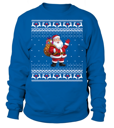 Funny Santa Gifts Christmas Ugly Sweatshirt Unisex