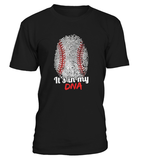 Its In My DNA Softball Baseball Tshirt T-Shirt Unisex