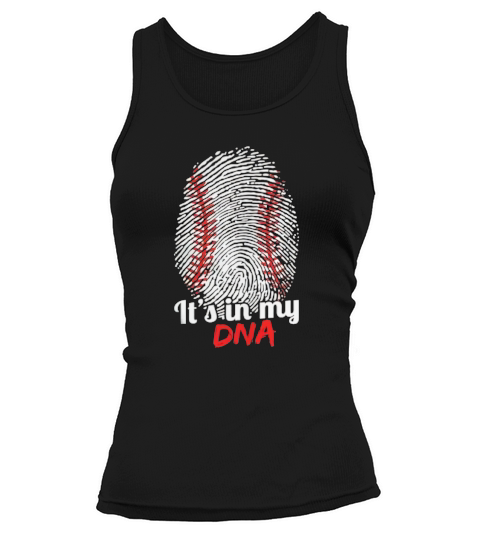 Its In My DNA Softball Baseball Tshirt Tank top Woman