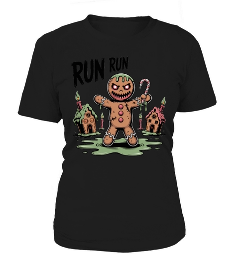 Gingerbread Man Creepy Gingerbread Women's T-Shirt