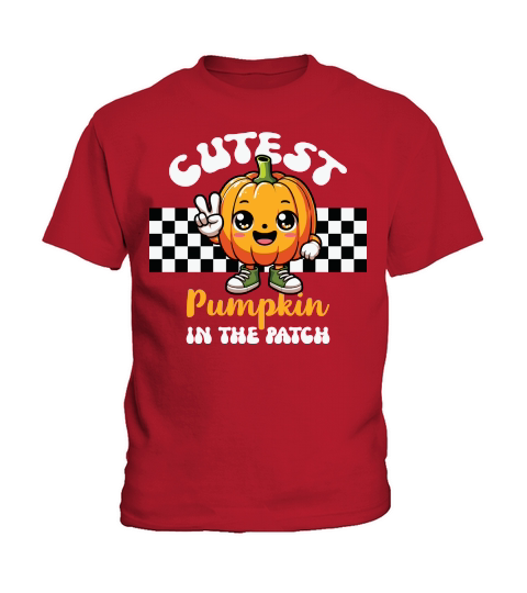 Cutest Pumpkin In The Patch Kids T-Shirt