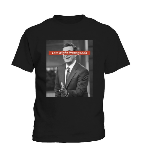 Late Night propaganda Stephen Colbert Kids T-Shirt
