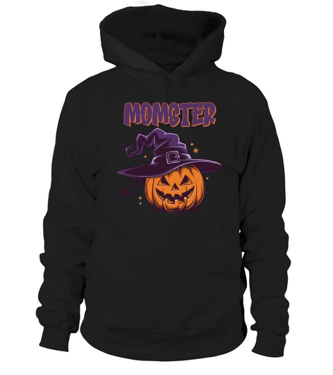 Momster Halloween Funny Mom Witch Hoodie Unisex