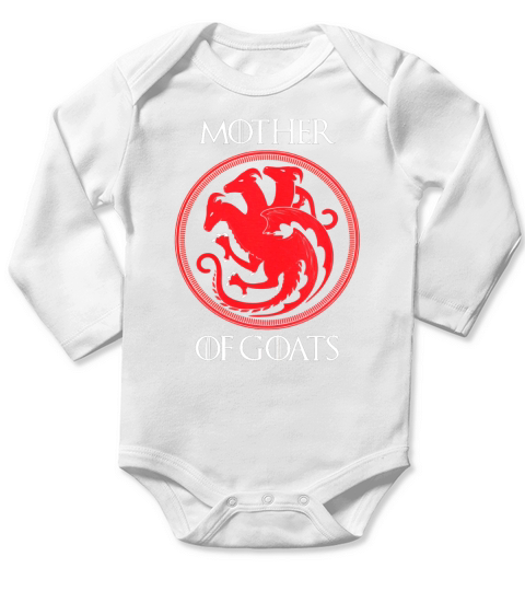 GAME THRONES MOTHER OF GOATS Long Sleeve Baby One-Piece