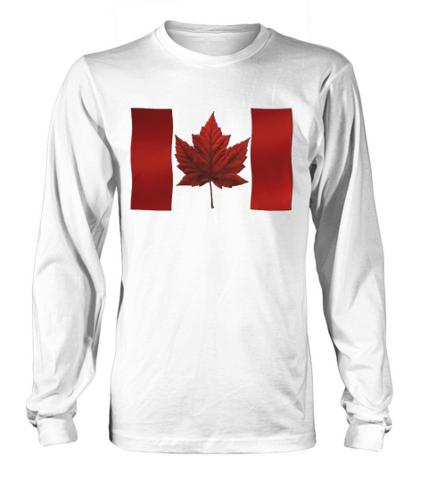 Canada flag souvenirs Canada gifts Hoodie Long sleeved Unisex