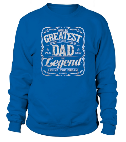 Mens Worlds Greatest Dad Sweatshirt Unisex