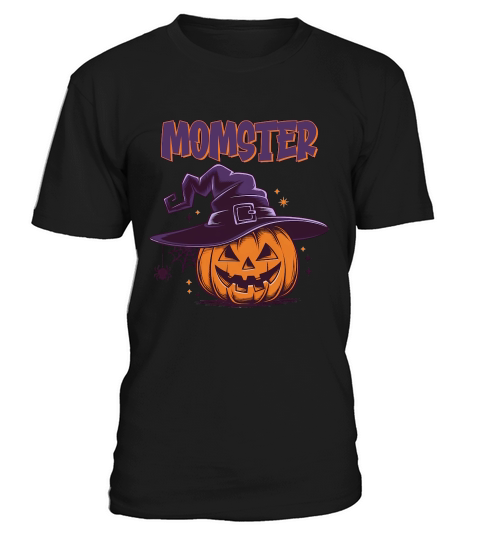 Momster Halloween Funny Mom Witch T-Shirt Unisex