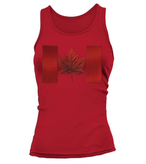 Canada flag souvenirs Canada gifts Hoodie Tank top Woman