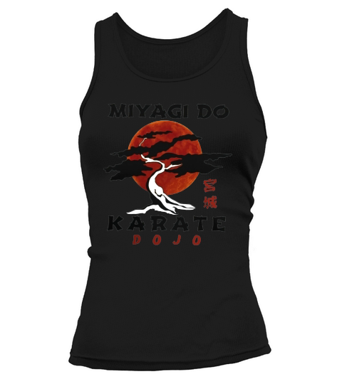 Miyagi do karate dojo sunset shirt Tank top Woman