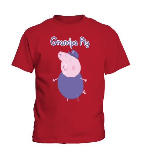 peppa pig grandpa pig Kids T-Shirt