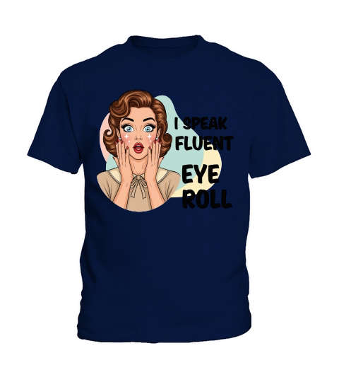 Sarcastic Vintage Girl Funny Quote Kids T-Shirt