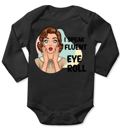 Sarcastic Vintage Girl Funny Quote Long Sleeve Baby One-Piece Sarcastic Vintage Girl Funny Quote Long Sleeve Baby One-Piece