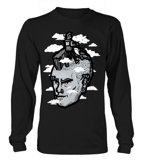 mowing the mowhawk Long sleeved Unisex