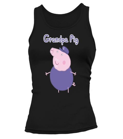 peppa pig grandpa pig Tank top Woman