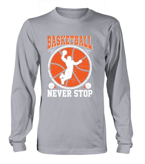 Basketball Vintage Vector Design Long sleeved Unisex