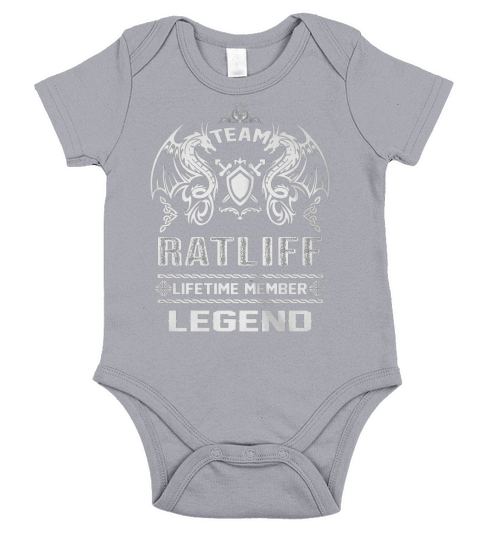 RATLIFF team lifetime member legend Short Sleeve Baby One-Piece