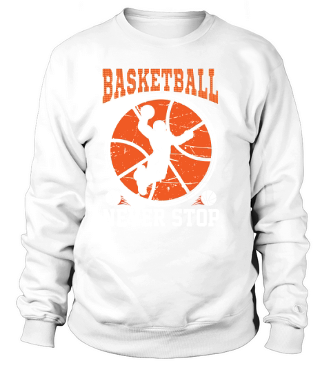 Basketball Vintage Vector Design Sweatshirt Unisex