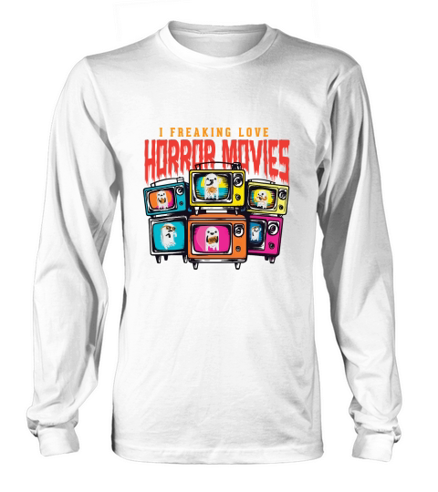 HORROR MOVIES HALLOWEEN Long sleeved Unisex