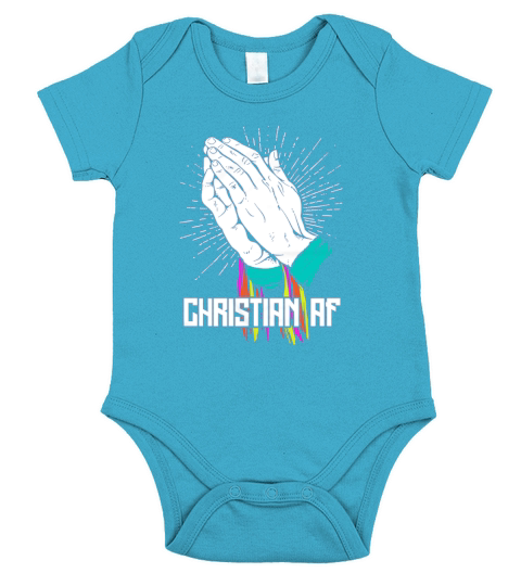 young bucks christian af Short Sleeve Baby One-Piece