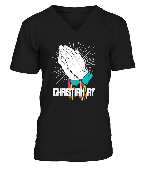 young bucks christian af V-Neck T-shirt