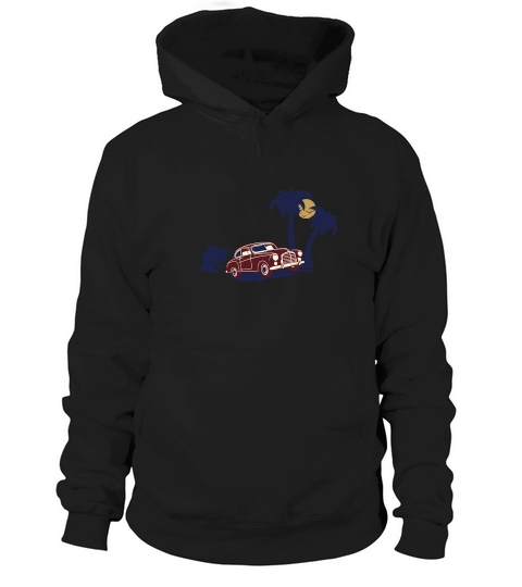 Retro Vintage Car Hoodie Unisex